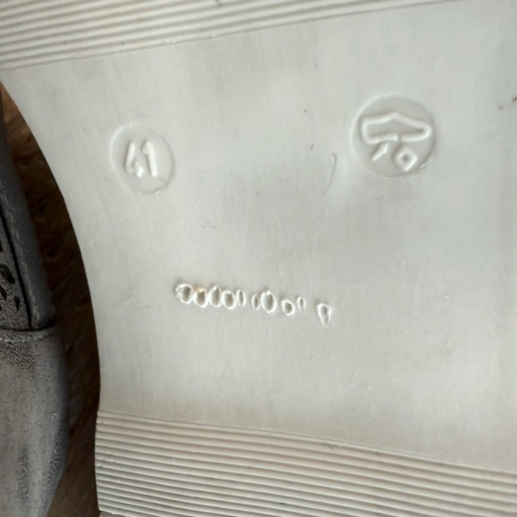 Remonte Women's Kennya Lasser Cut Gray Silver Lace Up Oxford size 41 - Picture 2 of 12